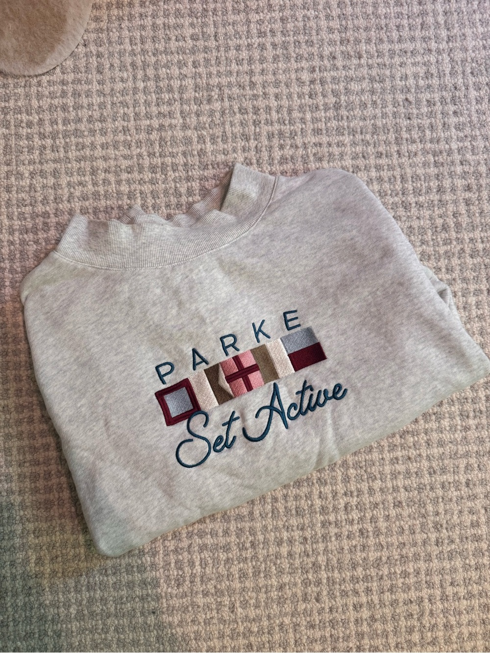 SET x Parke Mockneck Sweatshirt